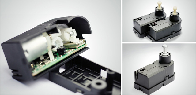 汽车大灯调节器齿轮箱 汽车大灯调节器齿轮箱